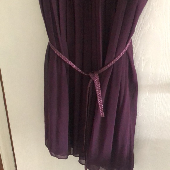 Forever 21 pleated purple dress - Picture 4 of 6